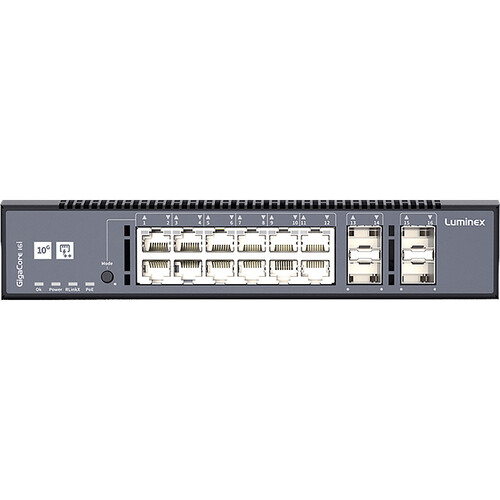 Luminex GigaCore 16i (10Gb) -12x1G - 4x10G(SFP+)