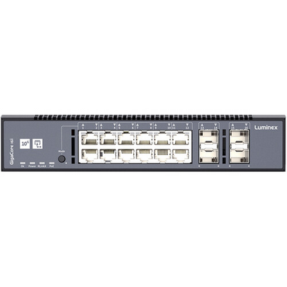 Luminex GigaCore 16i (10Gb) -12x1G - 4x10G(SFP+) - PoE++