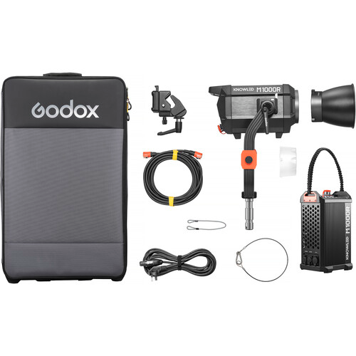 Godox - M1000R K1 - KNOWLED RGB COB Light
with carry case
