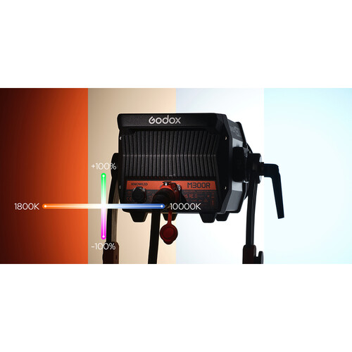 Godox - M300R K1 - KNOWLED RGB COB Light
