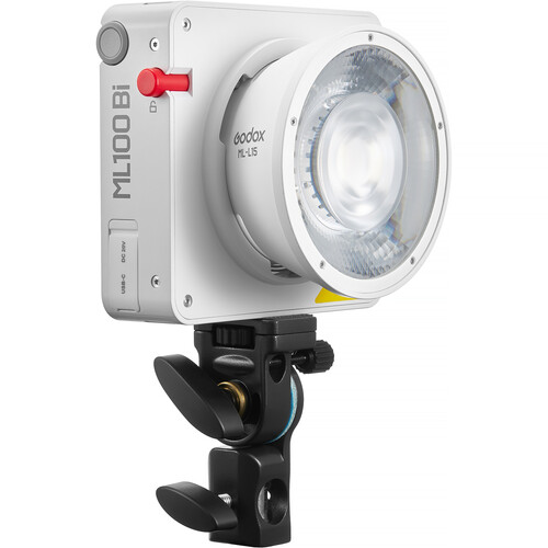 Godox ML100Bi Bi-Color Portable LED Light Kit (36 Lens & Power Bank Holder)