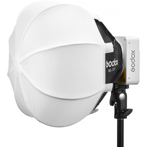 Godox ML100Bi Bi-Color Portable LED Light Kit (36 Lens & Power Bank Holder)