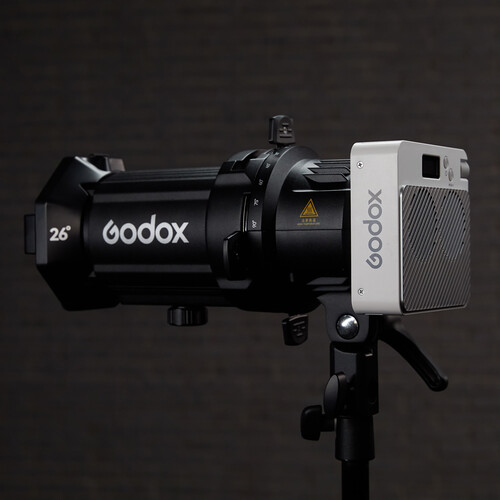 Godox ML100Bi Bi-Color Portable LED Light Kit (36 Lens & Power Bank Holder)