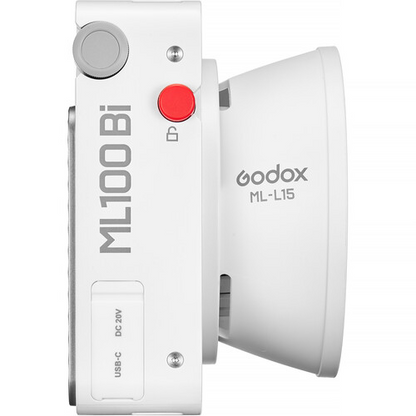 Godox ML100Bi Bi-Color Portable LED Light Kit (36 Lens & Power Bank Holder)