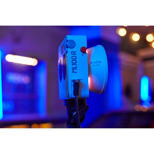 Godox ML100R RGB Portable LED Light Kit (36 Lens & Battery Grip)