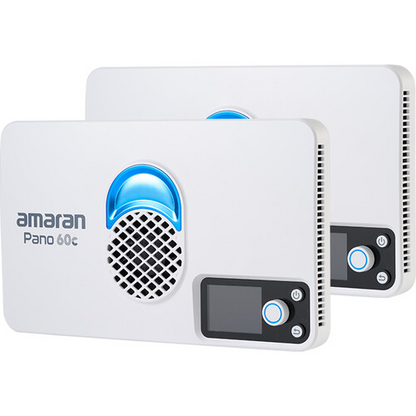 amaran Pano 60c RGB COB Mobile Light Panel (2-Light Kit, White)