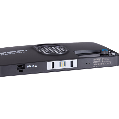 amaran Pano 60c RGB COB Mobile Light Panel (2-Light Kit, Charcoal)