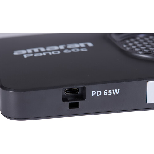 amaran Pano 60c RGB COB Mobile Light Panel (2-Light Kit, Charcoal)