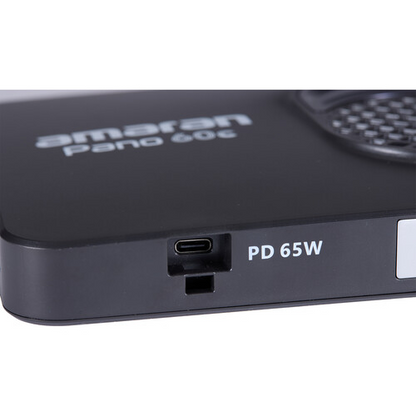 amaran Pano 60c RGB COB Mobile Light Panel (2-Light Kit, Charcoal)