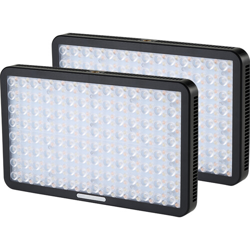 amaran Pano 60c RGB COB Mobile Light Panel (2-Light Kit, Charcoal)