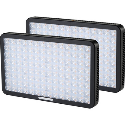 amaran Pano 60c RGB COB Mobile Light Panel (2-Light Kit, Charcoal)