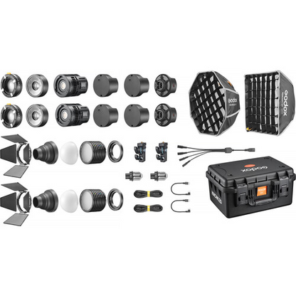 Godox - MS60BI 2K - KNOWLED 60W BI color light,