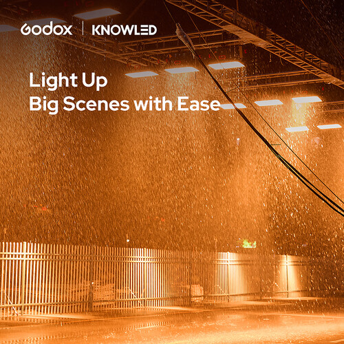 Godox - P1200R Hard Pro - KNOWLED full-Color waterproof Panel Light