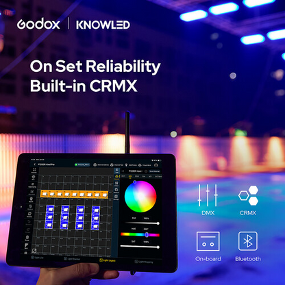 Godox - P1200R Hard Pro - KNOWLED full-Color waterproof Panel Light