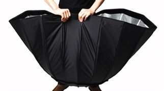 Godox P120H 48" Deep Parabolic Softbox for Studio Video Flash Light, Bowens Mount, Hi-Temperature Resistant