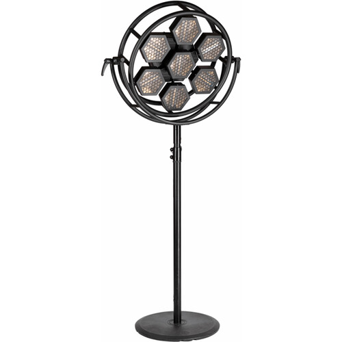P1 MINI LED  *Gold Reflector Default* 
110-230VAC, 95W Max, RGBW, CRI 90+
Warm White LED Fillament with RGBW Back Glow, 7 Pixels
5-pin XLR, OnBoard Display
Includes 1x True1 Cable, User Manual