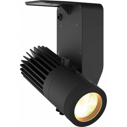 ProLights EclDisplay DATWhite 25W 3000K Tungsten LED Gallery Light with Data Control (Black)