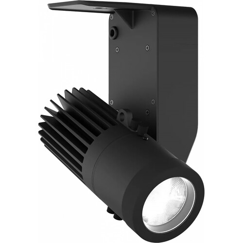 ProLights EclDisplay DATWhite 25W 5600K Daylight LED Gallery Light with Data Control (Black)