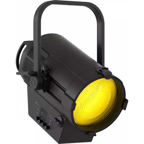 ProLights EclFresnel CT+L IP20 600W 6-Color LED Fresnel with 8-78-Degree Manual Zoom (Black)