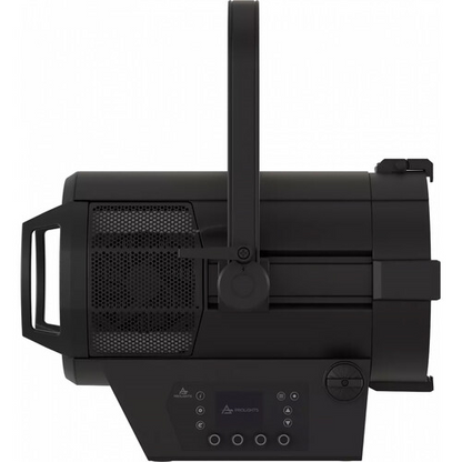 ProLights EclFresnel CT+L IP20 600W 6-Color LED Fresnel with 8-78-Degree Manual Zoom (Black)