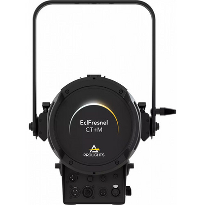 ProLights EclFresnel CT+M IP20 350W 6-Color LED Fresnel with 8-78-Degree Manual Zoom (Black)