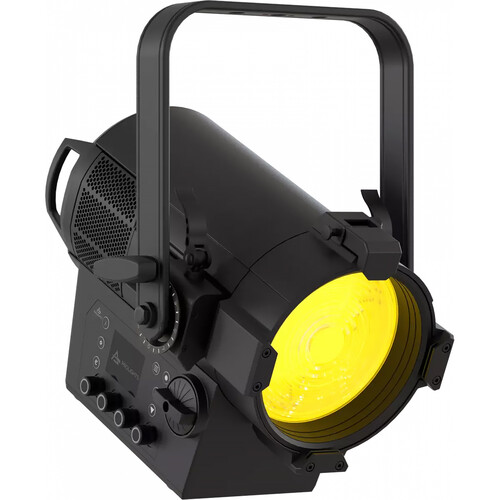 ProLights EclFresnel CT+S IP20 200W 6-Color LED Fresnel with 8-78-Degree Manual Zoom (Black)