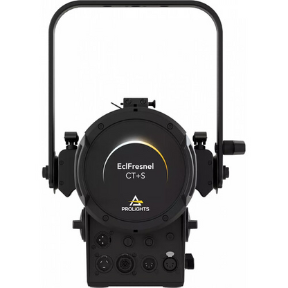 ProLights EclFresnel CT+S IP20 200W 6-Color LED Fresnel with 8-78-Degree Manual Zoom (Black)