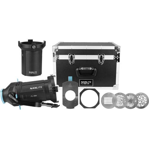 Nanlite PROJECTION ATTACHMENT BUNDLE FOR BOWNES MOUNT WITH 19 AND 36 DEGREE LENSES