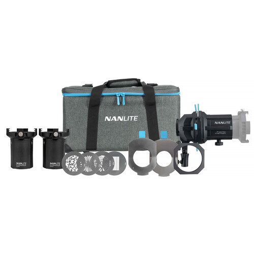 Nanlite FM-Mount Projection Attachment Kit with 19 and 36-Degree Lenses