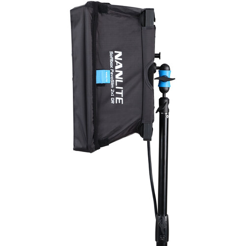 Nanlite PavoSlim 120C included softbox& eggcrate, lumenradio