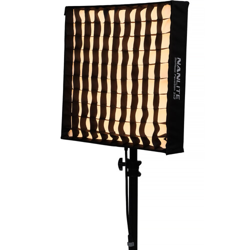 Nanlite PavoSlim 240B 2x2 Bi-Color LED Panel with included softbox & eggcrate