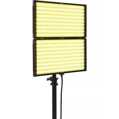 Nanlite PavoSlim 240C 2x2 RGBWW LED Panel with included softbox & eggcrate, LumenRadio