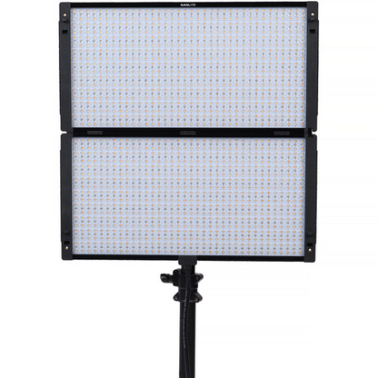 Nanlite PavoSlim 240C 2x2 RGBWW LED Panel with included softbox & eggcrate, LumenRadio