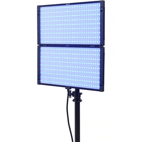 Nanlite PavoSlim 240C 2x2 RGBWW LED Panel with included softbox & eggcrate, LumenRadio