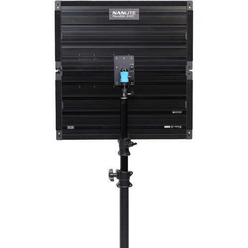 Nanlite PavoSlim 240C 2x2 RGBWW LED Panel with included softbox & eggcrate, LumenRadio