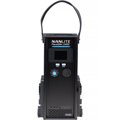 Nanlite PavoSlim 240C 2x2 RGBWW LED Panel with included softbox & eggcrate, LumenRadio