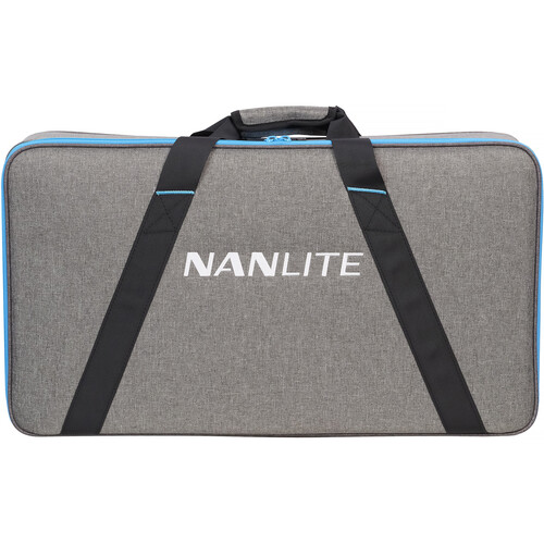 Nanlite PavoSlim 240C 2x2 RGBWW LED Panel with included softbox & eggcrate, LumenRadio