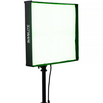 Nanlite PavoSlim 240C 2x2 RGBWW LED Panel with included softbox & eggcrate, LumenRadio