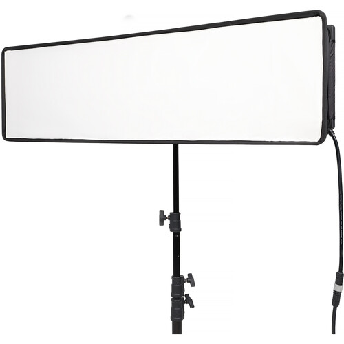 Nanlite PavoSlim 240CL 4x1 RGBWW LED Panel with included softbox & eggcrate, LumenRadio