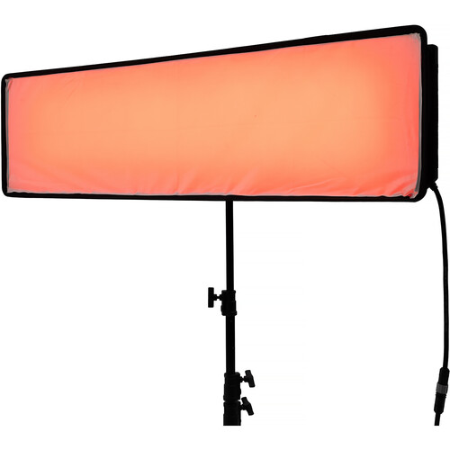 Nanlite PavoSlim 240CL 4x1 RGBWW LED Panel with included softbox & eggcrate, LumenRadio