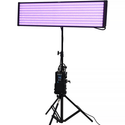 Nanlite PavoSlim 240CL 4x1 RGBWW LED Panel with included softbox & eggcrate, LumenRadio
