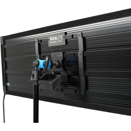 Nanlite PavoSlim 240CL 4x1 RGBWW LED Panel with included softbox & eggcrate, LumenRadio