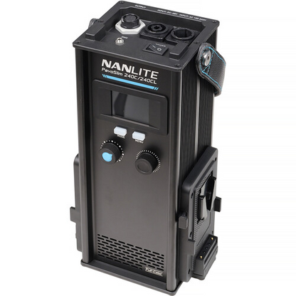 Nanlite PavoSlim 240CL 4x1 RGBWW LED Panel with included softbox & eggcrate, LumenRadio