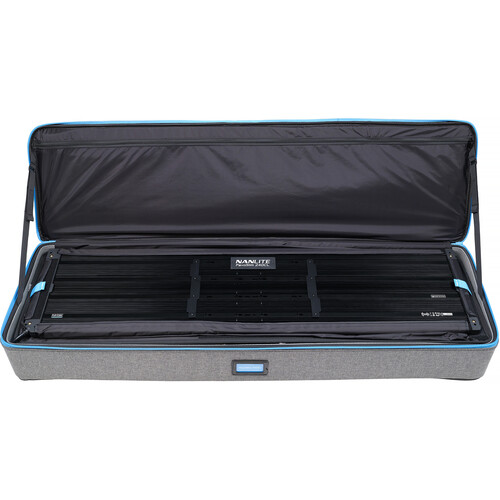 Nanlite PavoSlim 240CL 4x1 RGBWW LED Panel with included softbox & eggcrate, LumenRadio