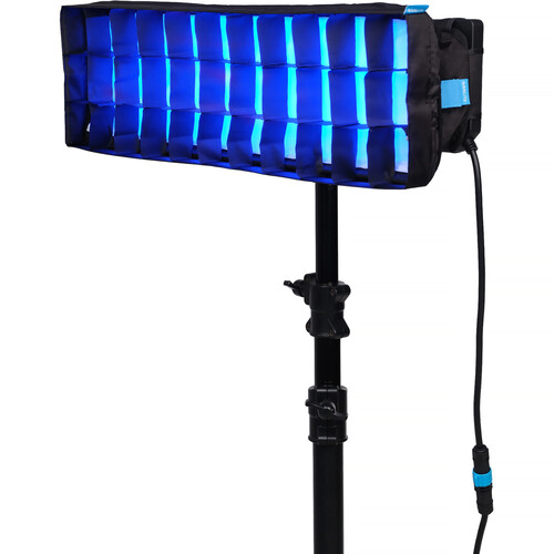 Nanlite PavoSlim 60CL 2x.5 RGBWW LED Panel with included softbox & eggcrate, LumenRadio