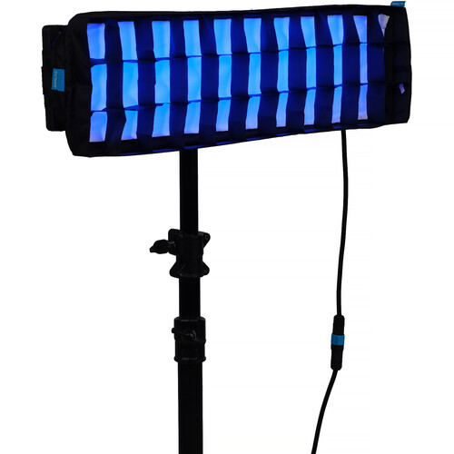 Nanlite PavoSlim 60CL 2x.5 RGBWW LED Panel with included softbox & eggcrate, LumenRadio