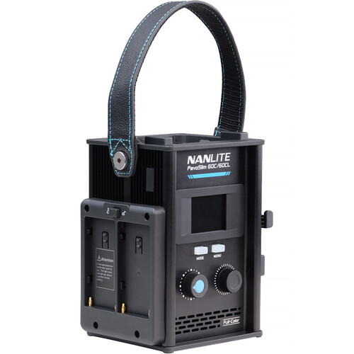 Nanlite PavoSlim 60CL 2x.5 RGBWW LED Panel with included softbox & eggcrate, LumenRadio