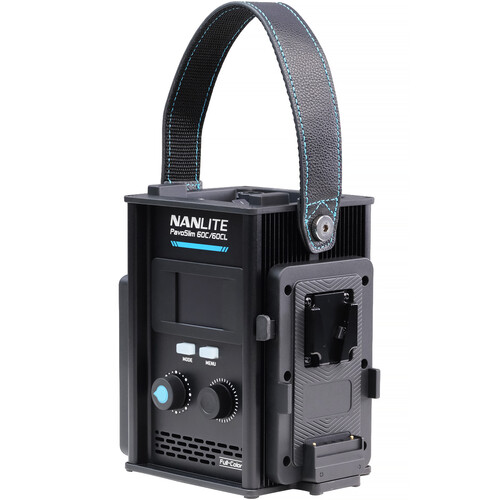 Nanlite PavoSlim 60CL 2x.5 RGBWW LED Panel with included softbox & eggcrate, LumenRadio