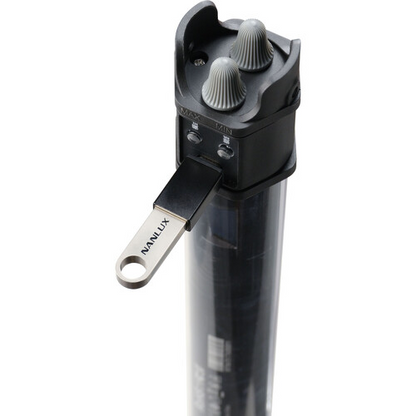 Nanlite PavoTube II 30C 4' LED Tube Lights with AC Chargers, Mounts, and Case 2 Light Kit