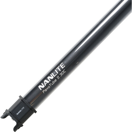 Nanlite PavoTube II 30C 4' LED Tube Lights with AC Chargers, Mounts, and Case 4 Light Kit